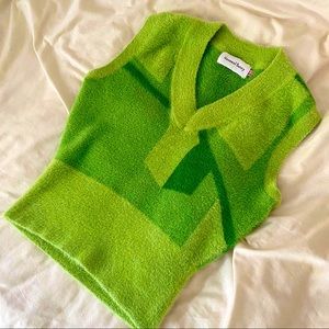 House of Sunny Suburban Knit in Green